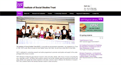 Desktop Screenshot of isstindia.org