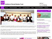 Tablet Screenshot of isstindia.org